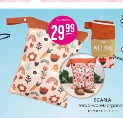 Torba-worek-organizer Ecarla promocja w Drogerie Jasmin
