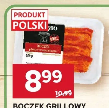 Boczek grillowy plastry w marynacie PSO promocja w Stokrotka