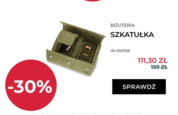 Szkatułka Briju IN-000158 promocja w Briju