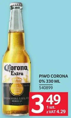 Piwo Corona 0% 330ml promocja w Selgros