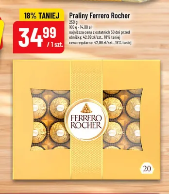 Praliny Ferrero Rocher promocja w POLOmarket