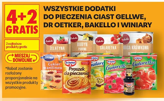 Żelatyna promocja w Biedronka