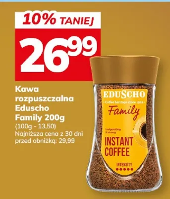 Kawa rozpuszczalna Eduscho Family 200g promocja w Hitpol