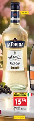 Wermut La Torina Bianco promocja w Biedronka