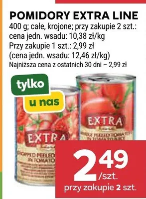 Pomidory Extra Line promocja w Stokrotka