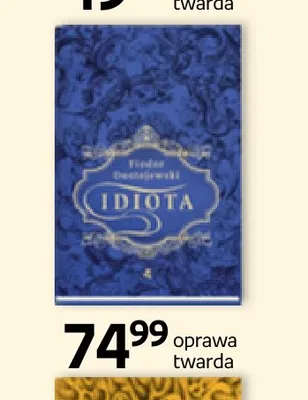 Książka Idiota oprawa twarda promocja w Empik