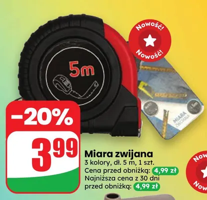 Miara zwijana 5 m promocja w Dino