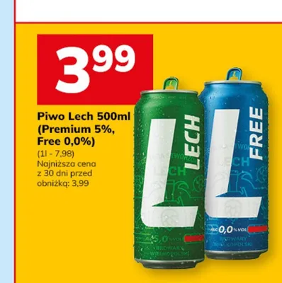 Piwo Lech Premium promocja w Hitpol