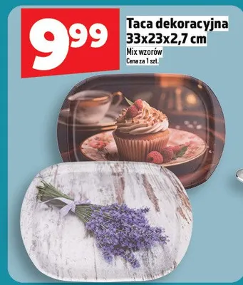 Taca dekoracyjna 33x23x2,7 cm promocja w TOPAZ