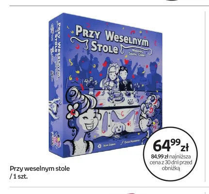 Gra planszowa Przy weselnym stole promocja w Empik