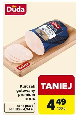 Kurczak gotowany premium duo promocja w Carrefour Market