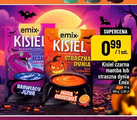 Kisiel błyskawiczny Straszna Dynia Emix promocja w POLOmarket