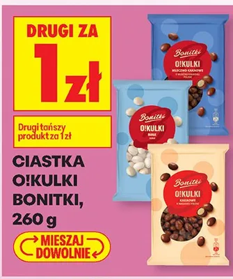 Ciastka O!Kulki  promocja w Biedronka