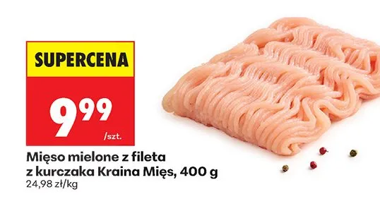 Mięso mielone z fileta z kurczaka promocja w Biedronka