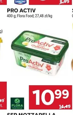 Margaryna Pro Activ Flora Food promocja w Stokrotka