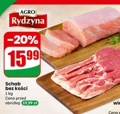 Schab bez kości promocja w Dino