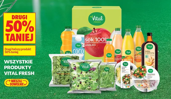 Rukola Vital Fresh promocja w Biedronka