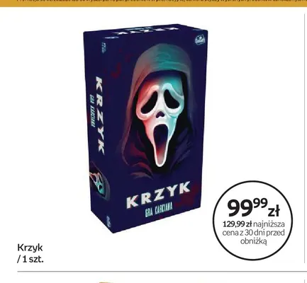 Gra karciana Krzyk promocja w Empik