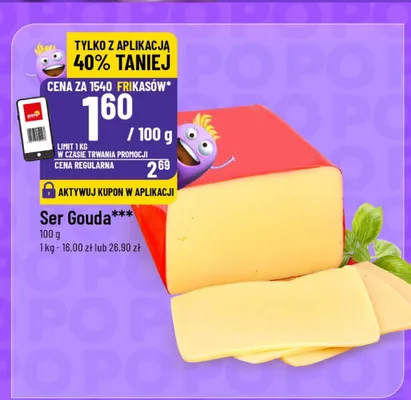 Ser Gouda promocja w POLOmarket