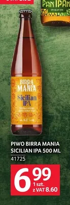 Piwo Birra Mania Sicilian IPA promocja w Selgros