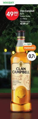 Whisky Clan Campbell promocja w Żabka