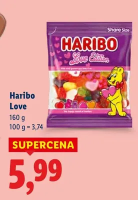 Żelki Haribo Love promocja w Lidl