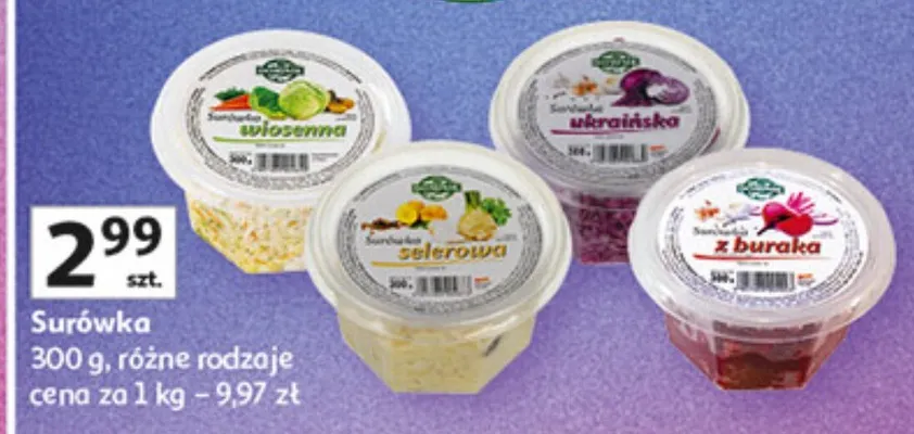 Surówka promocja w Auchan