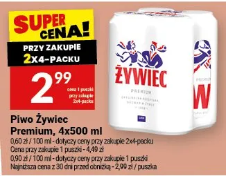 Piwo żywiec premium Żywiec promocja w Twój Market