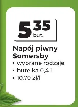 Piwo Somersby promocja w Odido