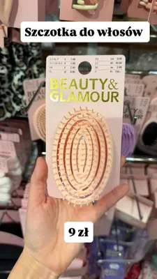Szczotka do włosów Beauty & Glamour promocja w KiK