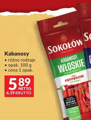 Kabanosy Włoskie smak pepperoni promocja w Makro