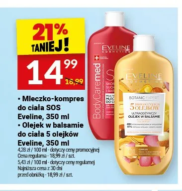 Kosmetyki do ciała Eveline promocja w Twój Market
