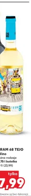 Wino białe Tram 68 Tejo promocja w Kaufland