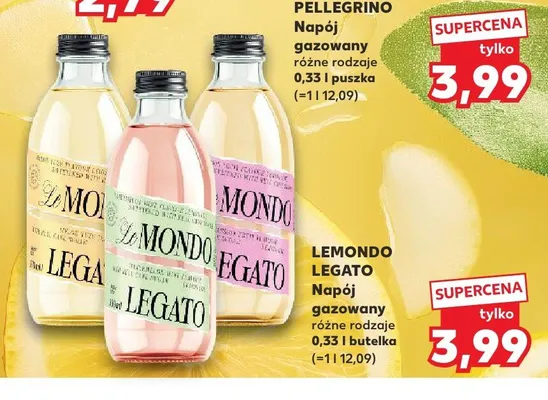 Napój gazowany Lemondo Legato promocja w Kaufland