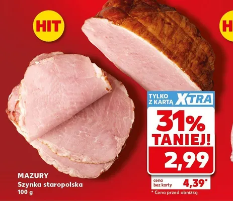 Szynka staropolska Mazury promocja w Kaufland
