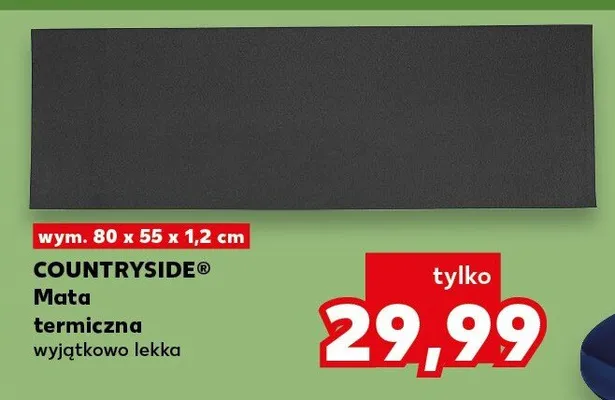 Mata termiczna wyjątkowo lekka promocja w Kaufland