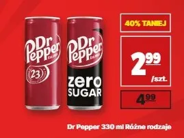 Napój gazowany Dr Pepper promocja w API Market