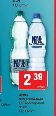 Woda Nałęczowianka promocja w Chorten