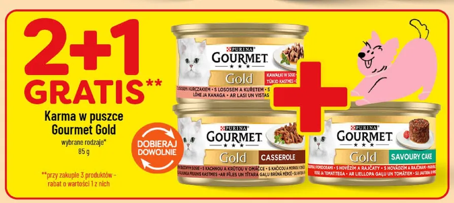 Karma w puszce Gourmet Gold Casserole promocja w POLOmarket