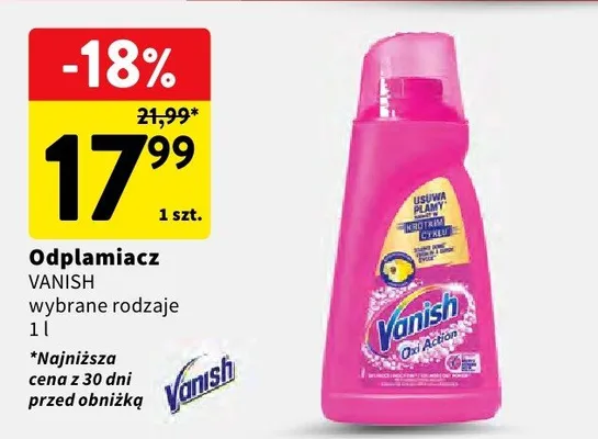 Odplamiacz promocja w Intermarche