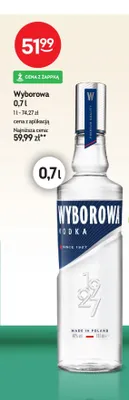Wódka Wyborowa promocja w Żabka