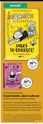 Książka Gracja Koziołek. Mam przechlapane Znak promocja w Empik