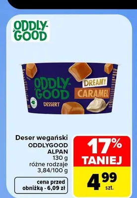 Deser wegański Oddlygood promocja w Carrefour Market