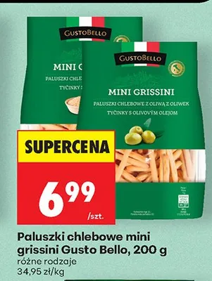 Paluszki chlebowe mini grissini promocja w Biedronka