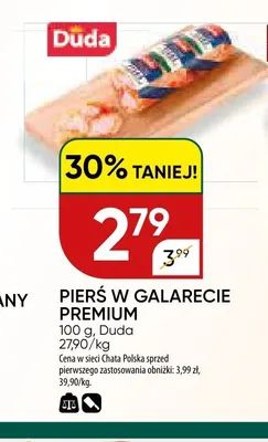 Pierś w galarecie Premium Duda promocja w Chata Polska
