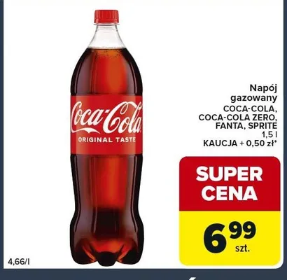 Napój gazowany promocja w Globi