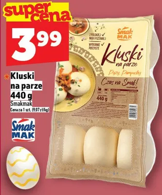 Kluski na parze promocja w TOPAZ