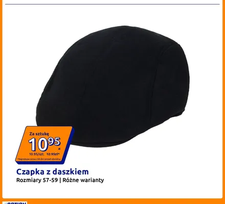 Czapka z daszkiem promocja w Action