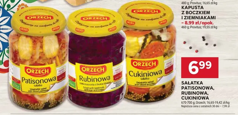 Sałatka patisonowa promocja w Stokrotka