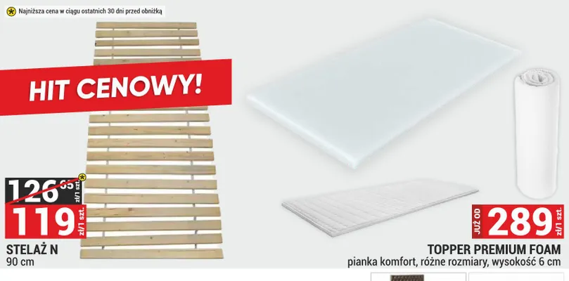 Stelaż N 90 cm promocja w Merkury Market